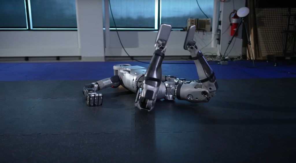 Boston Dynamics... robot down!